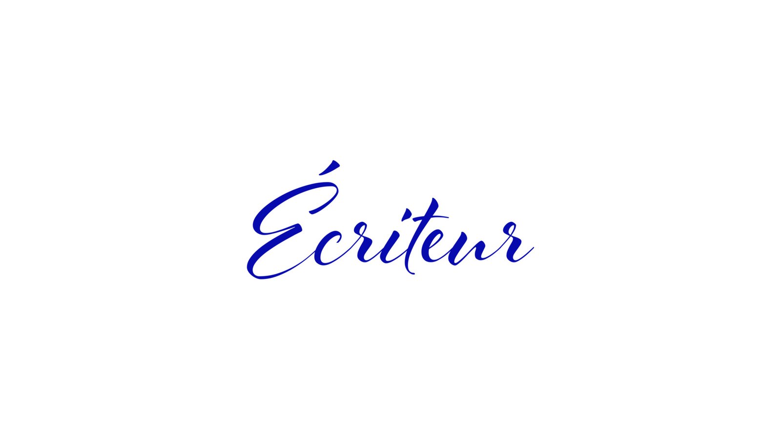 écriteur